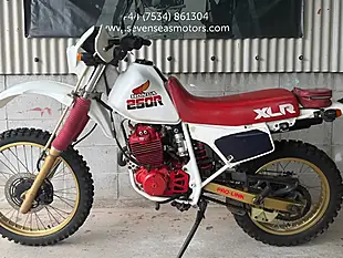 Used 1985 Honda XLR250R MD16 Red White - Interior and Exterior details 7