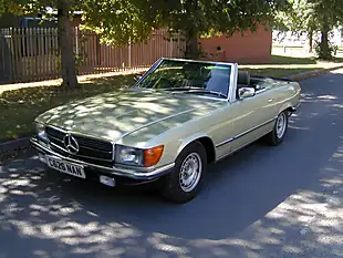 Used 1985 Mercedes-Benz Sl R107 Classic Thistle Green Metallic - Interior and Exterior details 6