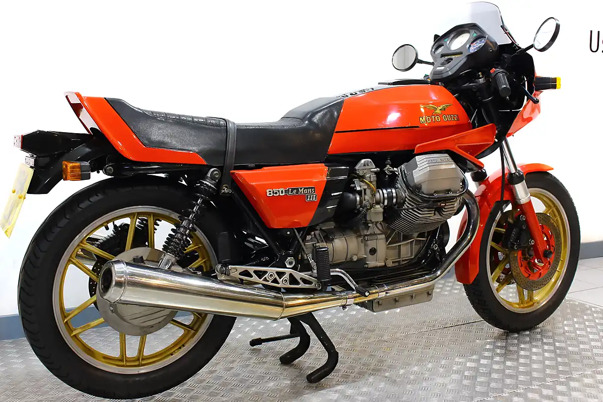Used 1985 Moto Guzzi Le Mans Red - Interior and Exterior details 3