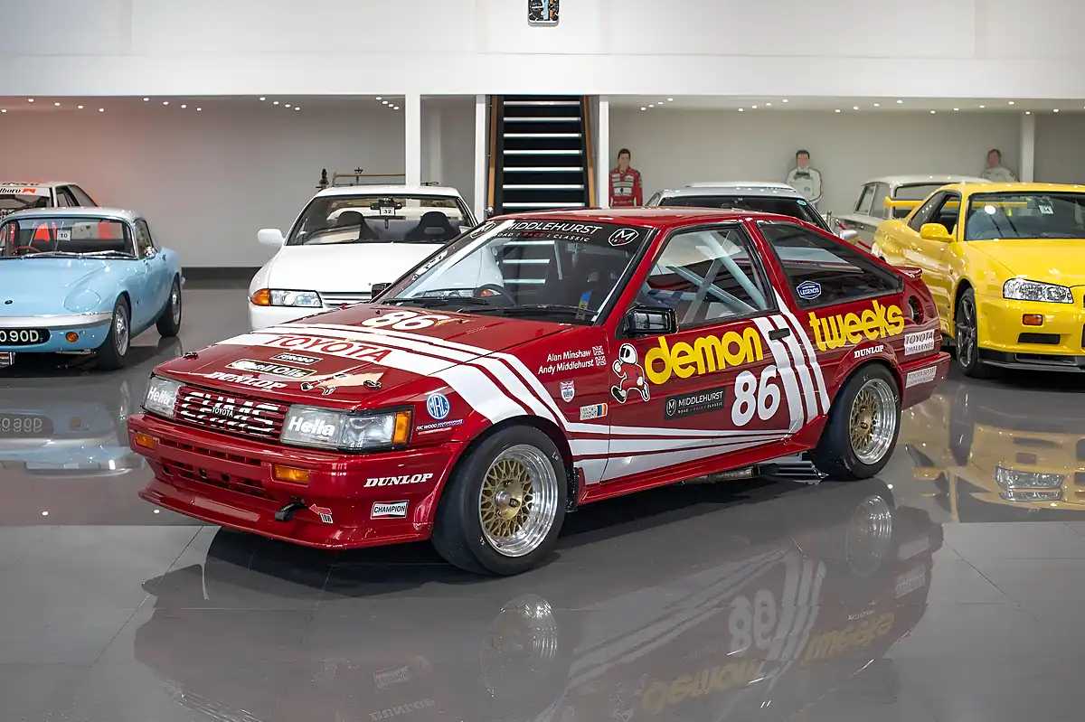 Used 1985 Toyota Corolla AE86 Group a Touring Car Red - Front View