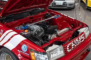 Used 1985 Toyota Corolla AE86 Group a Touring Car Red - Interior and Exterior details 10