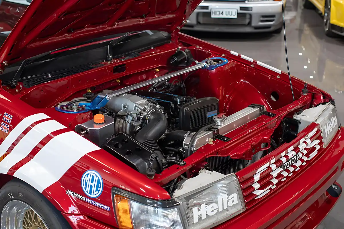 Used 1985 Toyota Corolla AE86 Group a Touring Car Red - Interior and Exterior details 10