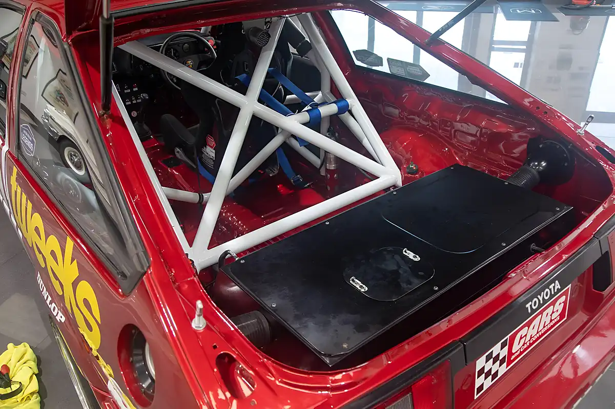Used 1985 Toyota Corolla AE86 Group a Touring Car Red - Interior and Exterior details 15