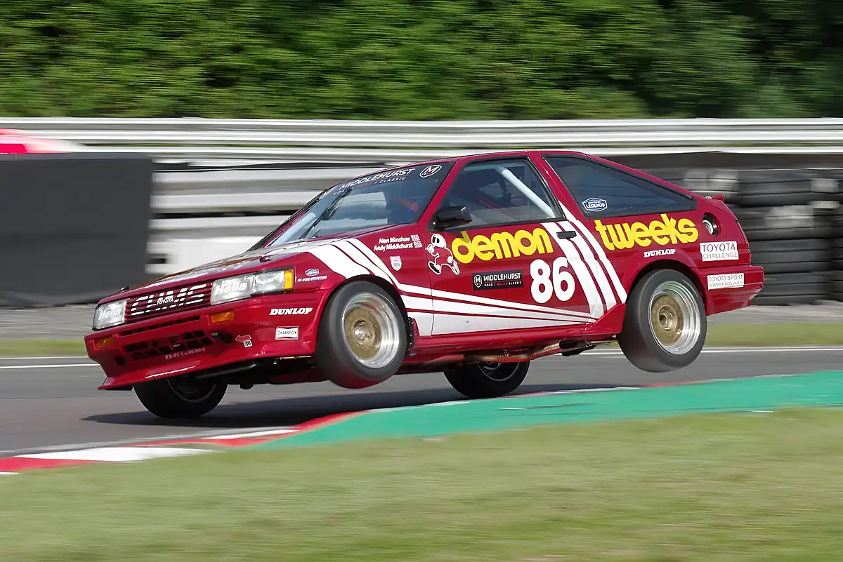 Used 1985 Toyota Corolla AE86 Group a Touring Car Red - Interior and Exterior details 2
