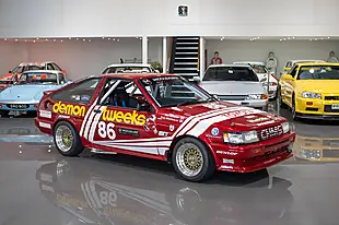 Used 1985 Toyota Corolla AE86 Group a Touring Car Red - Interior and Exterior details 3