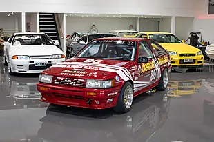 Used 1985 Toyota Corolla AE86 Group a Touring Car Red - Interior and Exterior details 4