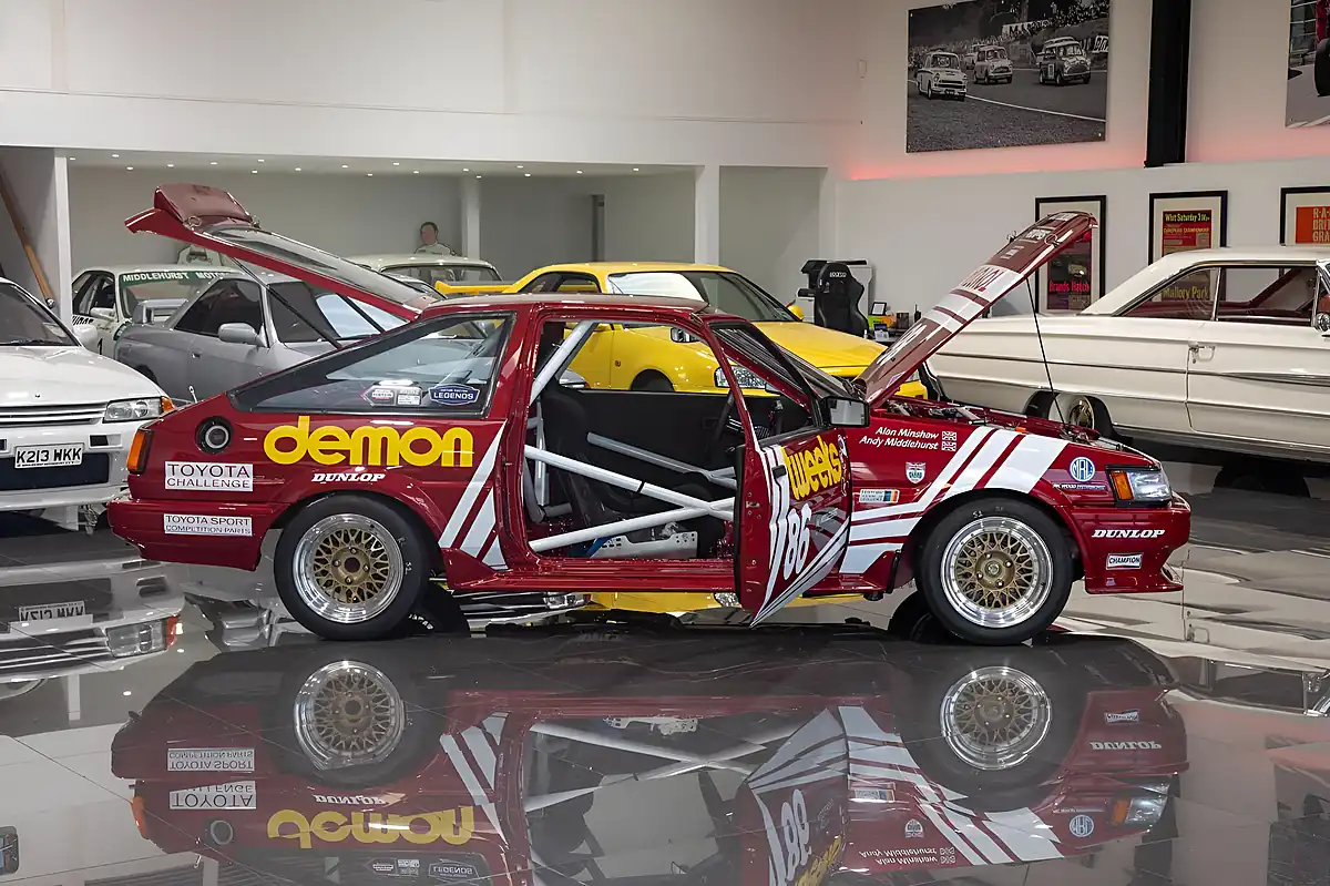 Used 1985 Toyota Corolla AE86 Group a Touring Car Red - Interior and Exterior details 7