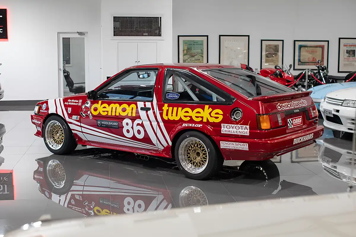 Used 1985 Toyota Corolla AE86 Group a Touring Car Red - Interior and Exterior details 8