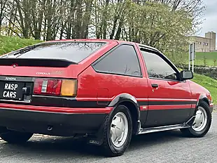 Used 1985 Toyota Corolla Levin GT Red - Interior and Exterior details 13