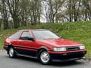Used 1985 Toyota Corolla Levin GT Red - Interior and Exterior details 3