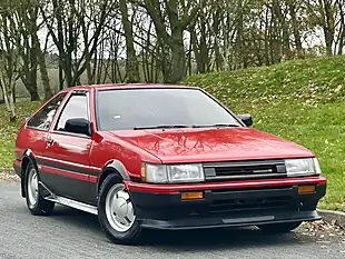 Used 1985 Toyota Corolla Levin GT Red - Interior and Exterior details 5