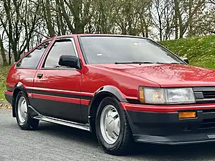 Used 1985 Toyota Corolla Levin GT Red - Interior and Exterior details 7