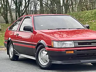 Used 1985 Toyota Corolla Levin GT Red - Interior and Exterior details 8