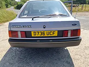 Used 1986 Ford Sierra Lx Blue - Interior and Exterior details 14