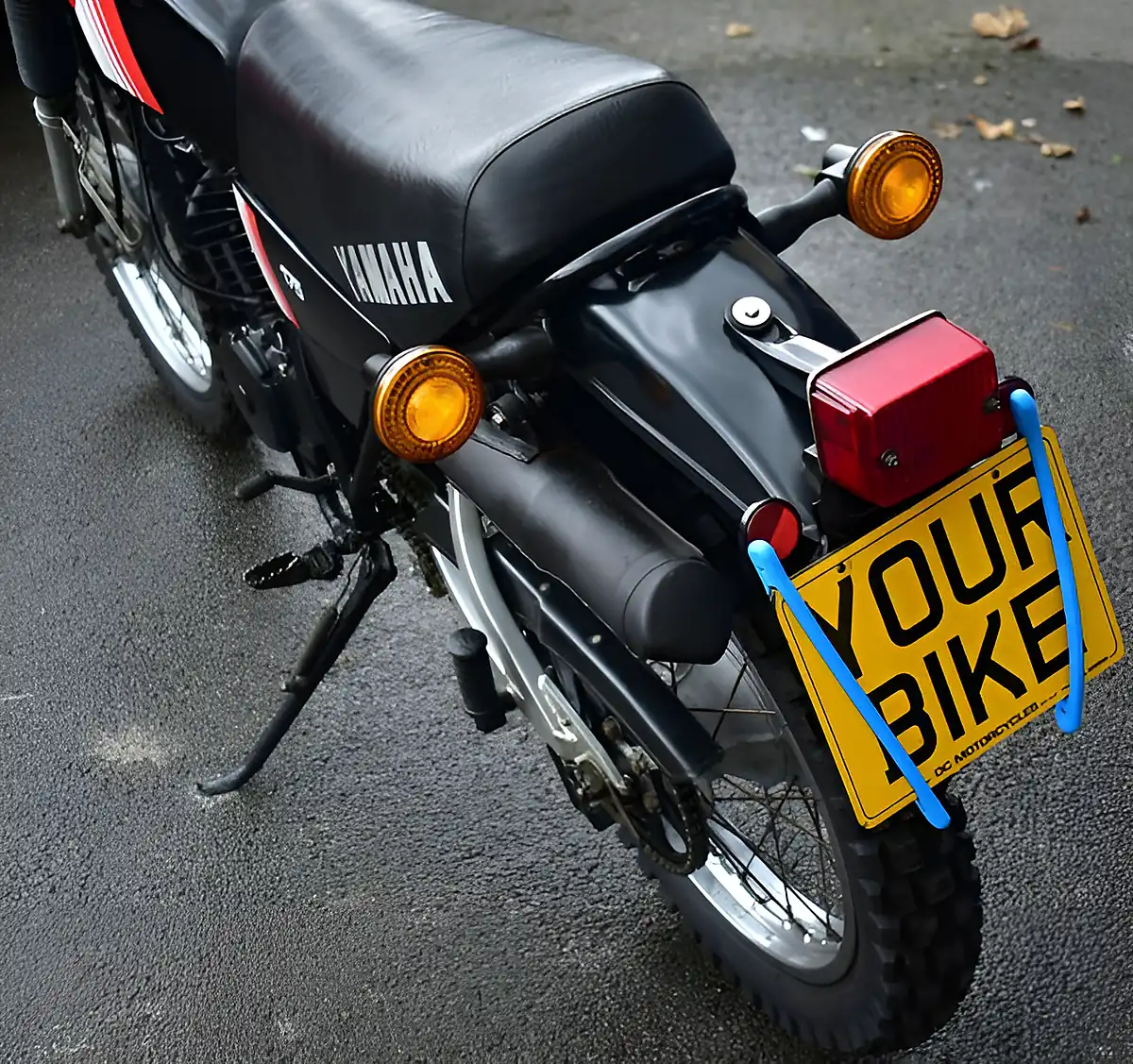 Used 1986 Yamaha Dt175 Black - Interior and Exterior details 13