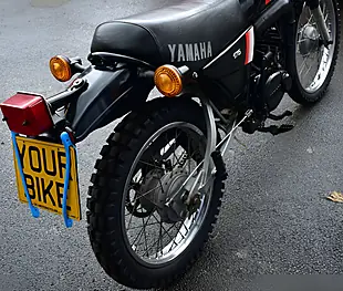 Used 1986 Yamaha Dt175 Black - Interior and Exterior details 14