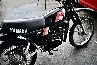 Used 1986 Yamaha Dt175 Black - Interior and Exterior details 15