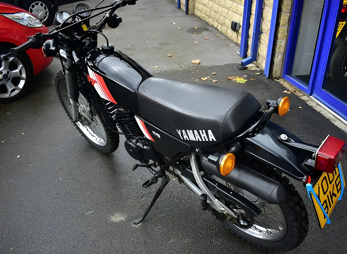 Used 1986 Yamaha Dt175 Black - Interior and Exterior details 19
