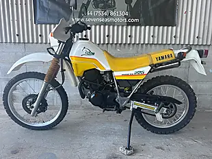 Used 1986 Yamaha Serow White Yellow - Interior and Exterior details 10
