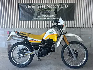 Used 1986 Yamaha Serow White Yellow - Interior and Exterior details 8