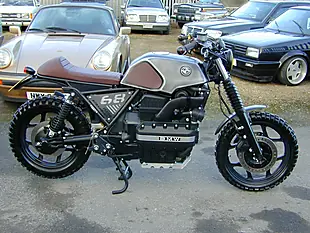 Used 1987 BMW K 100 Flat Tracker Special Black - Interior and Exterior details 2