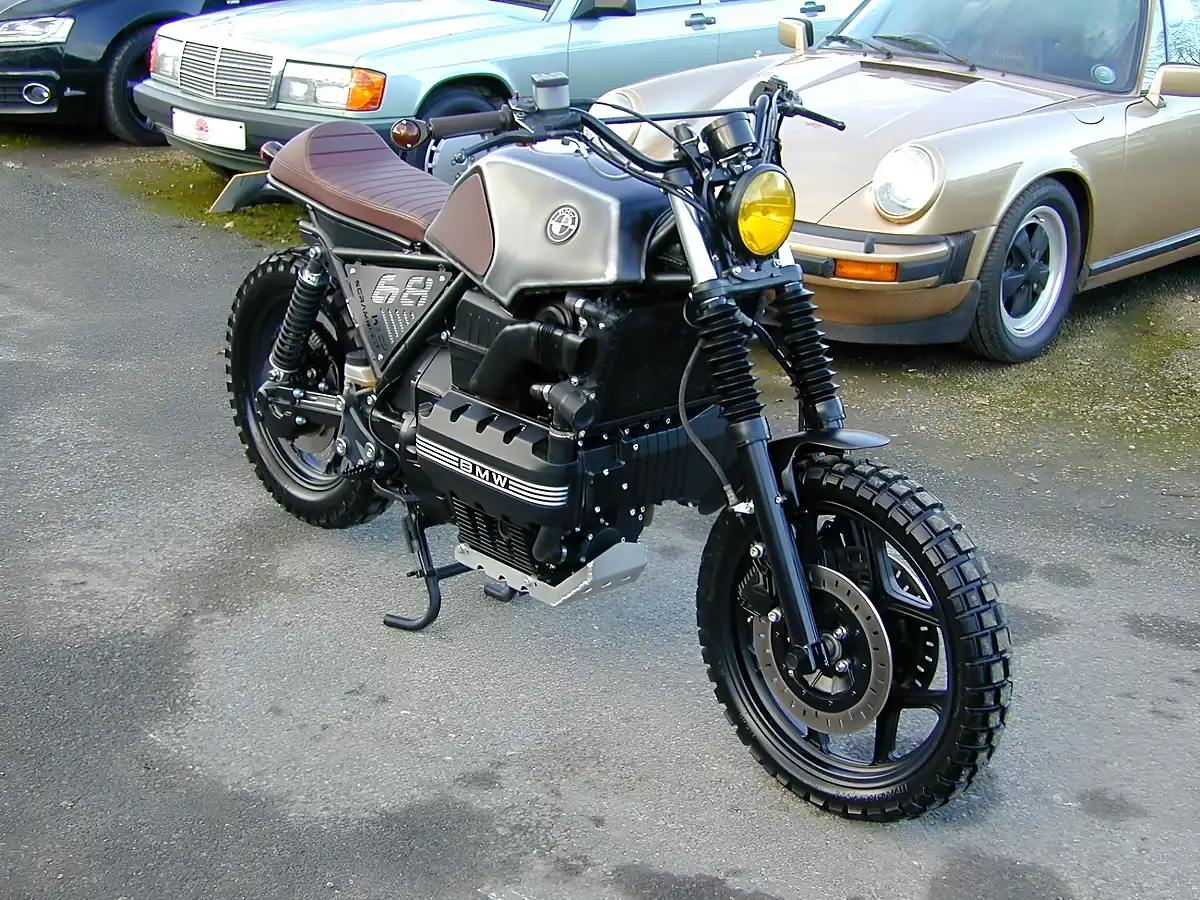 Used 1987 BMW K 100 Flat Tracker Special Black - Interior and Exterior details 4