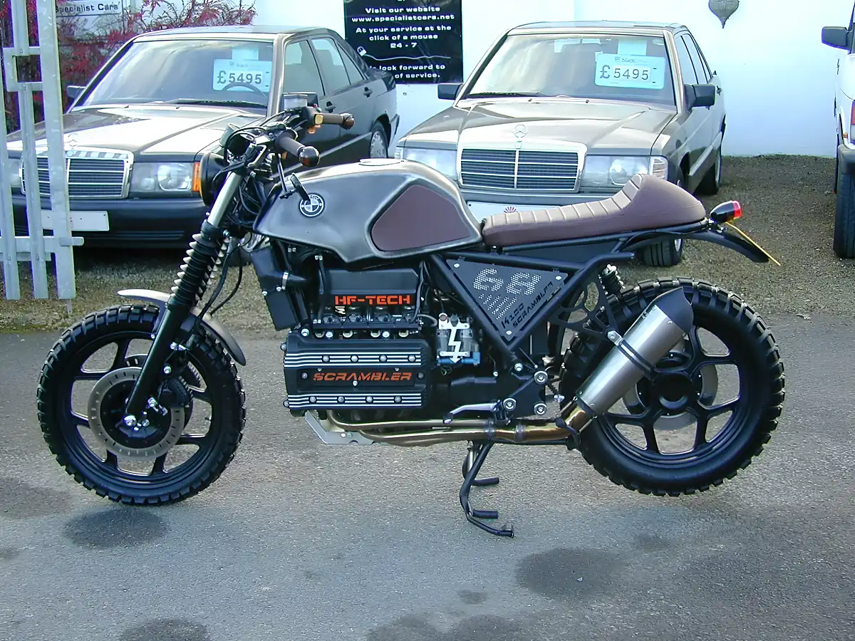 Used 1987 BMW K 100 Flat Tracker Special Black - Interior and Exterior details 6