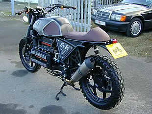 Used 1987 BMW K 100 Flat Tracker Special Black - Interior and Exterior details 7
