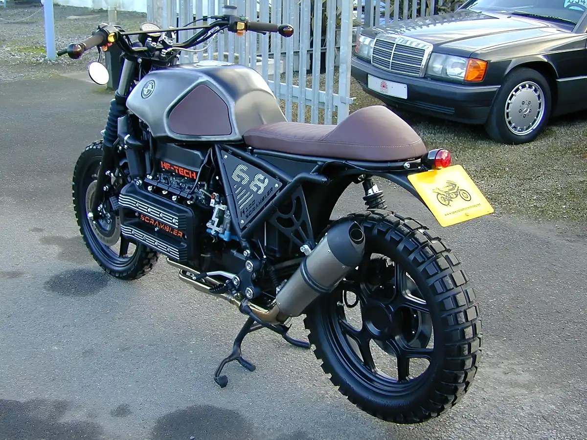 Used 1987 BMW K 100 Flat Tracker Special Black - Interior and Exterior details 7