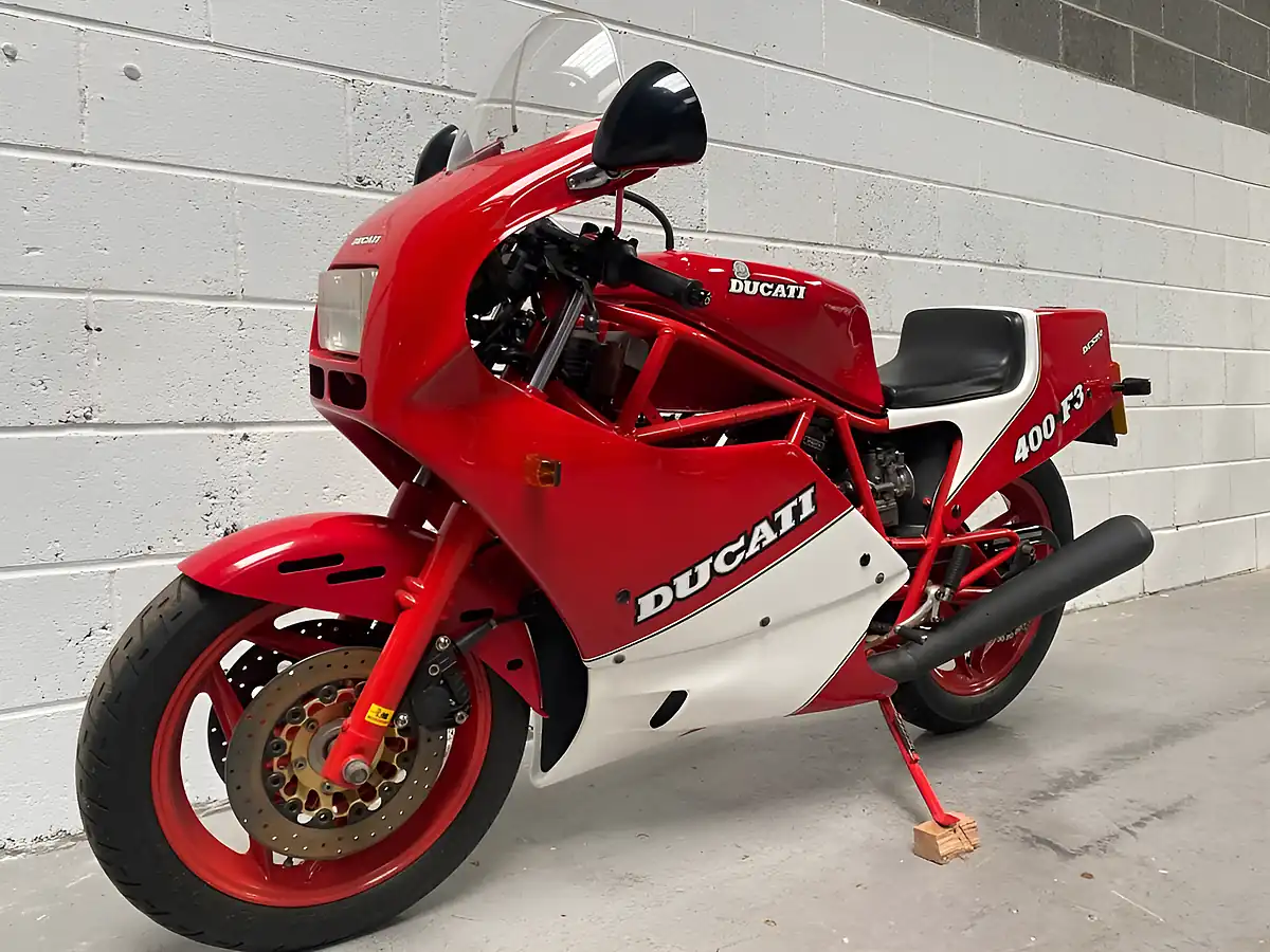 Used 1987 Ducati f3 400 Red - Interior and Exterior details 11