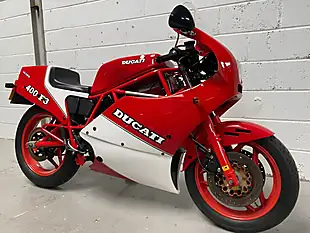 Used 1987 Ducati f3 400 Red - Interior and Exterior details 3
