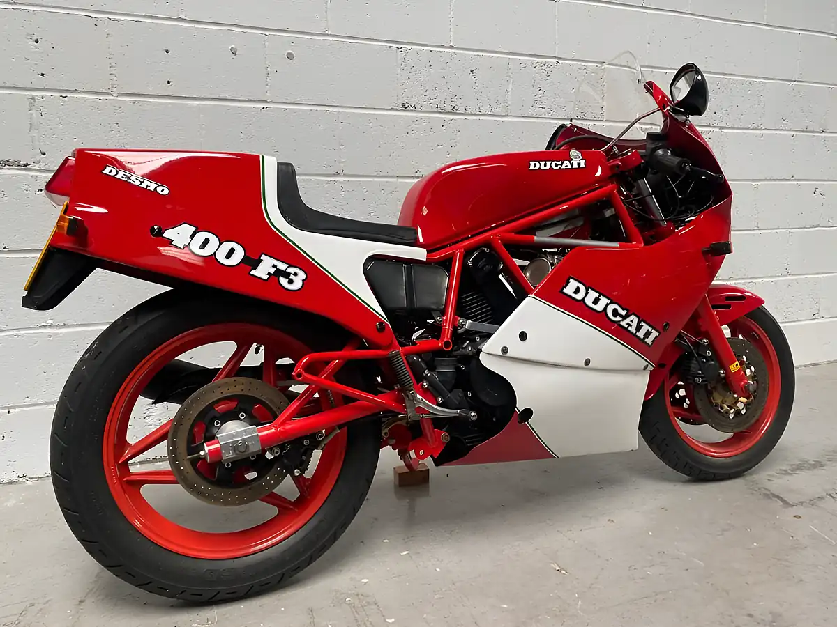 Used 1987 Ducati f3 400 Red - Interior and Exterior details 5