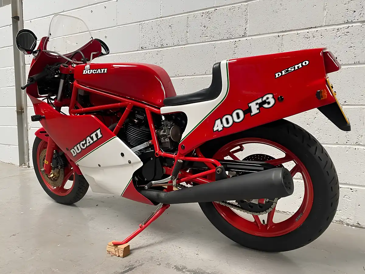 Used 1987 Ducati f3 400 Red - Interior and Exterior details 7