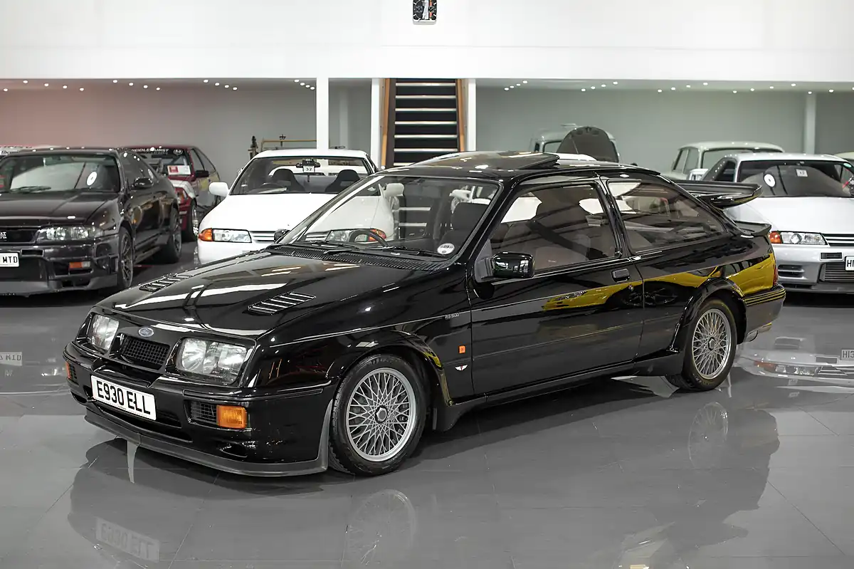 Used 1987 Ford Sierra RS500 Black - Front View