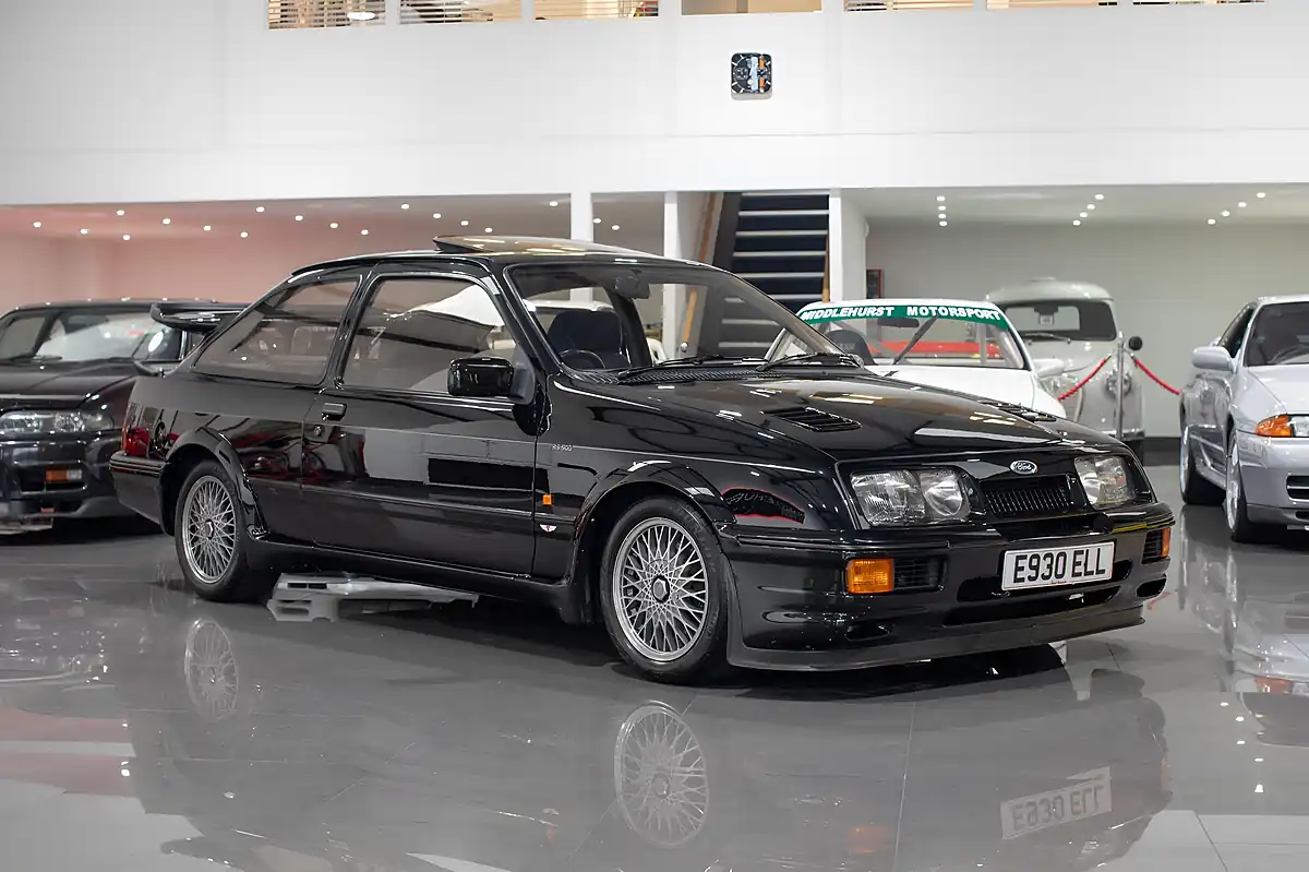 Used 1987 Ford Sierra RS500 Black - Interior and Exterior details 2