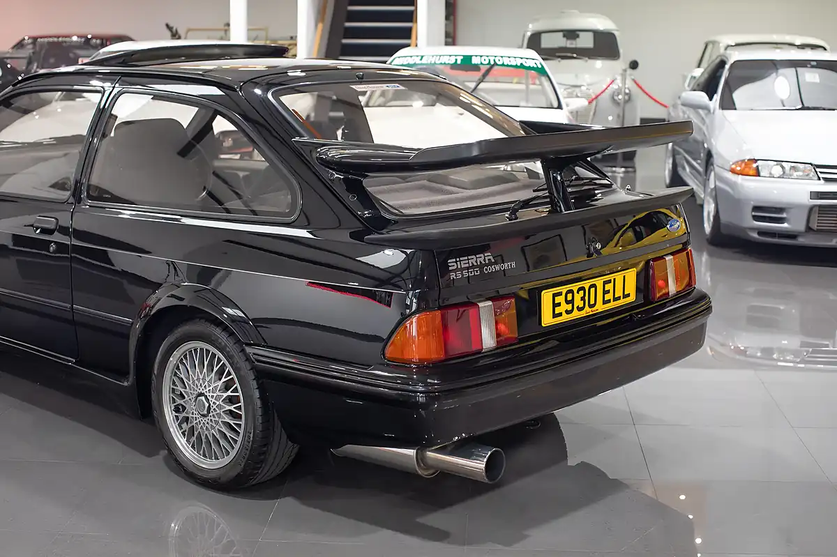 Used 1987 Ford Sierra RS500 Black - Interior and Exterior details 6