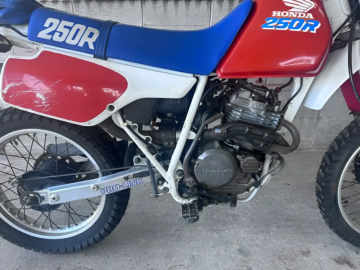 Used 1987 Honda XL250R Tricolor - Interior and Exterior details 11