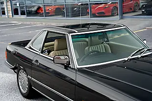 Used 1987 Mercedes-Benz 500 Sl R107 Blue Black Metallic - Interior and Exterior details 17
