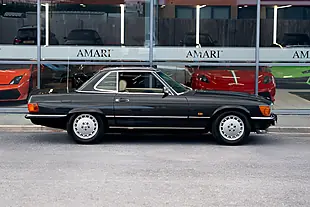 Used 1987 Mercedes-Benz 500 Sl R107 Blue Black Metallic - Interior and Exterior details 4
