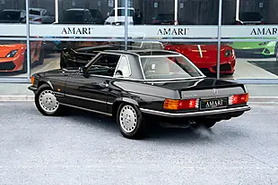 Used 1987 Mercedes-Benz 500 Sl R107 Blue Black Metallic - Interior and Exterior details 7