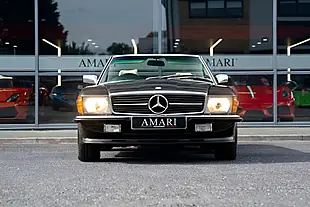 Used 1987 Mercedes-Benz 500 Sl R107 Blue Black Metallic - Interior and Exterior details 8