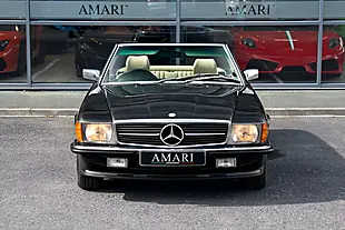 Used 1987 Mercedes-Benz 500 Sl R107 Blue Black Metallic - Interior and Exterior details 9
