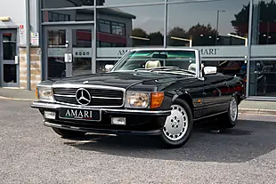 Used 1987 Mercedes-Benz Sl Blue Black Metallic - Interior and Exterior details 10