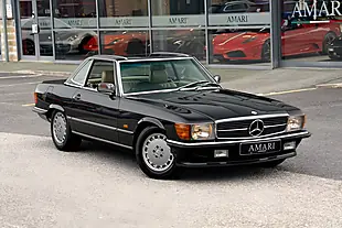 Used 1987 Mercedes-Benz Sl Blue Black Metallic - Interior and Exterior details 18