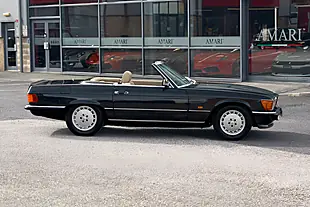 Used 1987 Mercedes-Benz Sl Blue Black Metallic - Interior and Exterior details 19