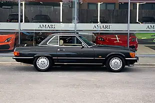 Used 1987 Mercedes-Benz Sl Blue Black Metallic - Interior and Exterior details 4