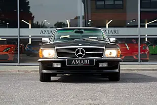 Used 1987 Mercedes-Benz Sl Blue Black Metallic - Interior and Exterior details 7