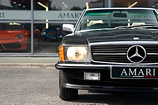 Used 1987 Mercedes-Benz Sl Blue Black Metallic - Interior and Exterior details 9