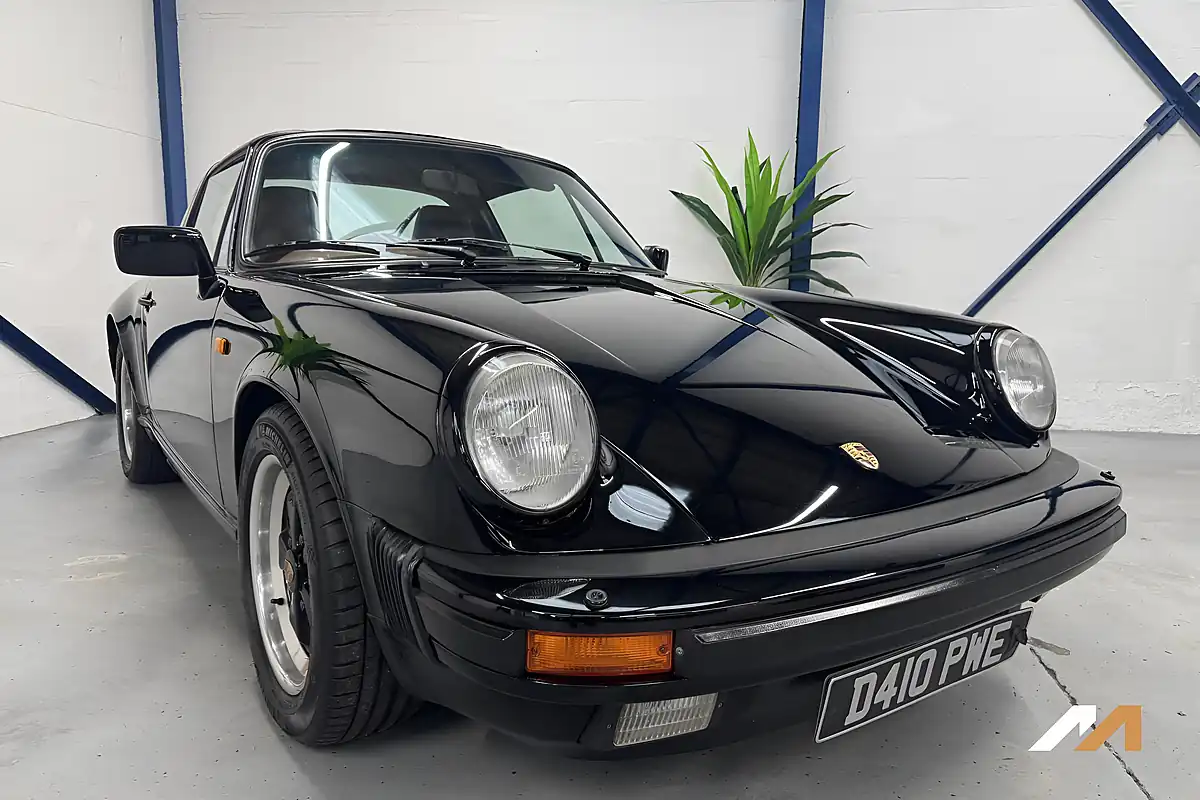 Used 1987 Porsche 911 Carrera Targa Black - Front View