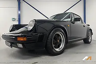 Used 1987 Porsche 911 Carrera Targa Black - Interior and Exterior details 12